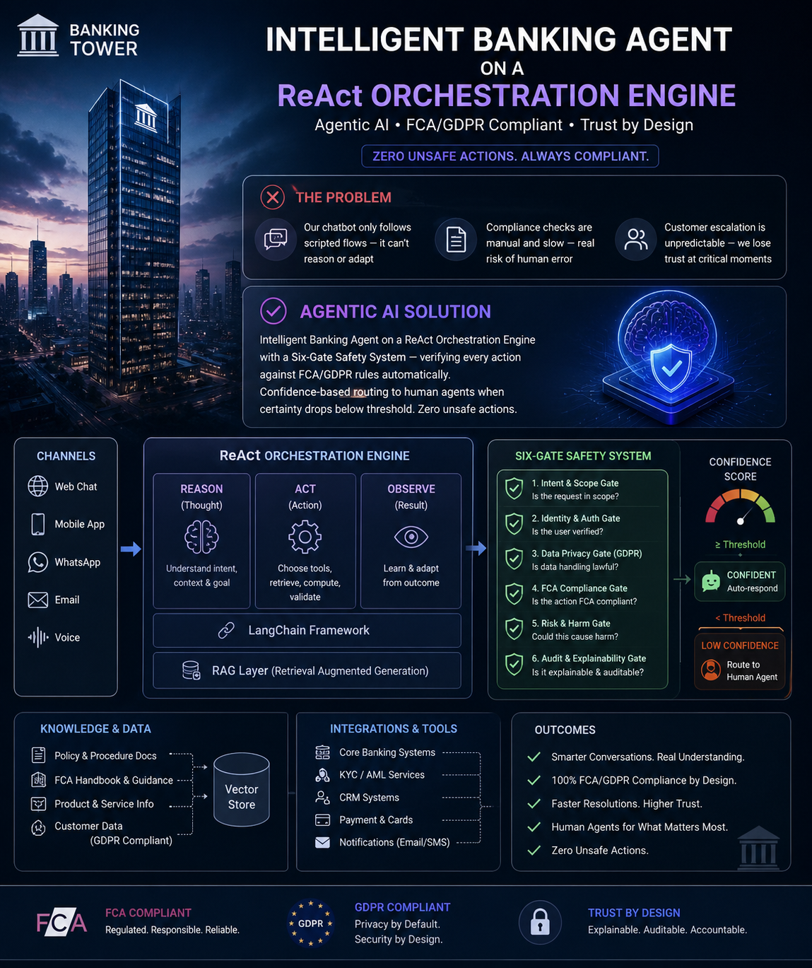 Fintech & Banking Agentic AI Solution